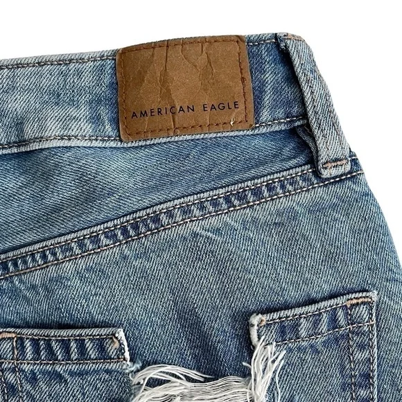 Ae Mom Jean Distressed Ripped Hi-Rise - Picture 16 of 17